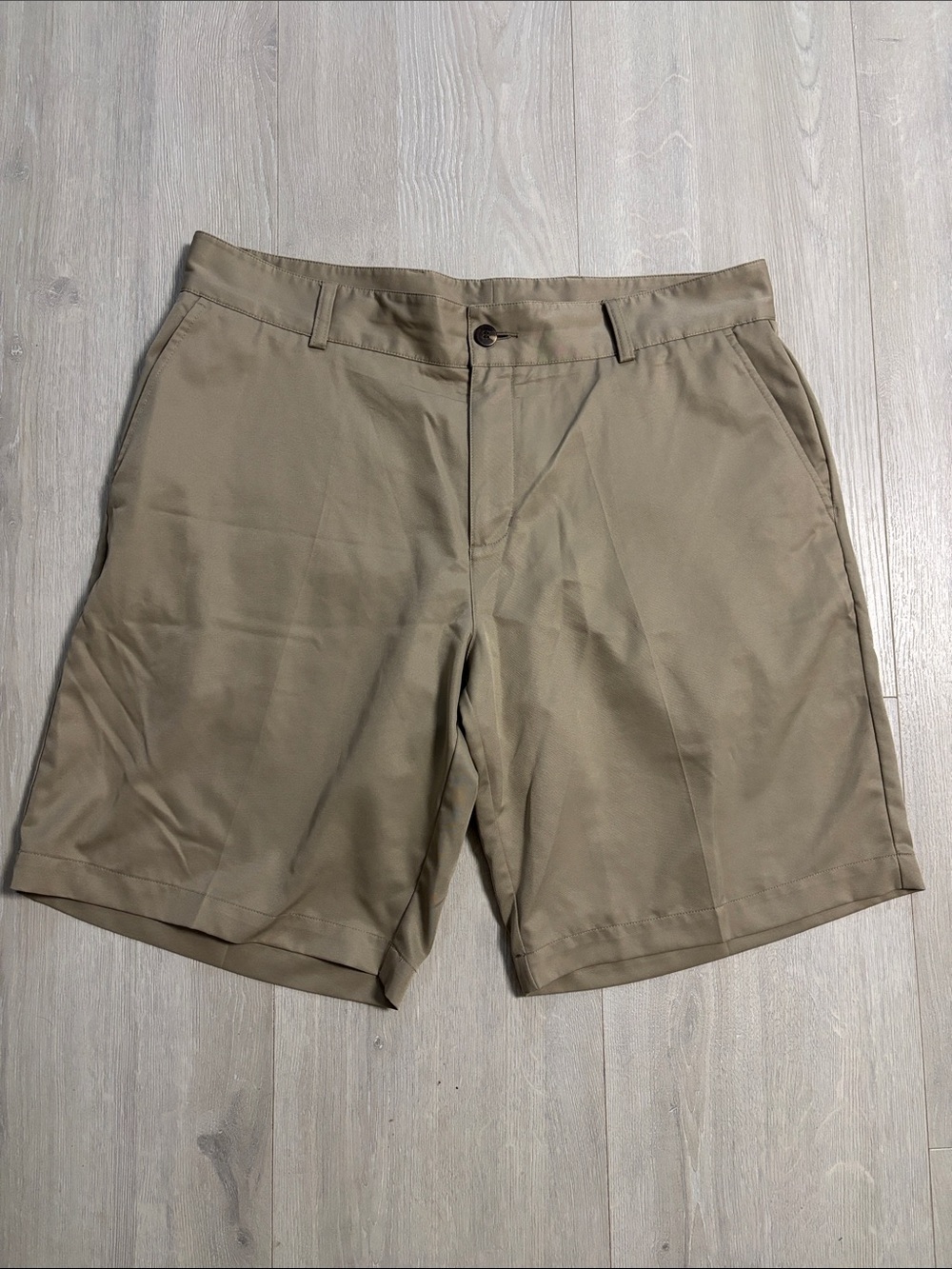 🔥BUNDLESALE Men’s 36 adidas Climalite Khaki Flat Front Performance Shorts